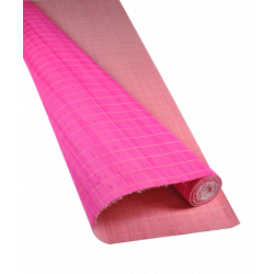 Tatami Bambou Fuschia 4.5mm sur Tissu 