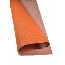 Tatami Bambou Orange 4.5mm sur Tissu