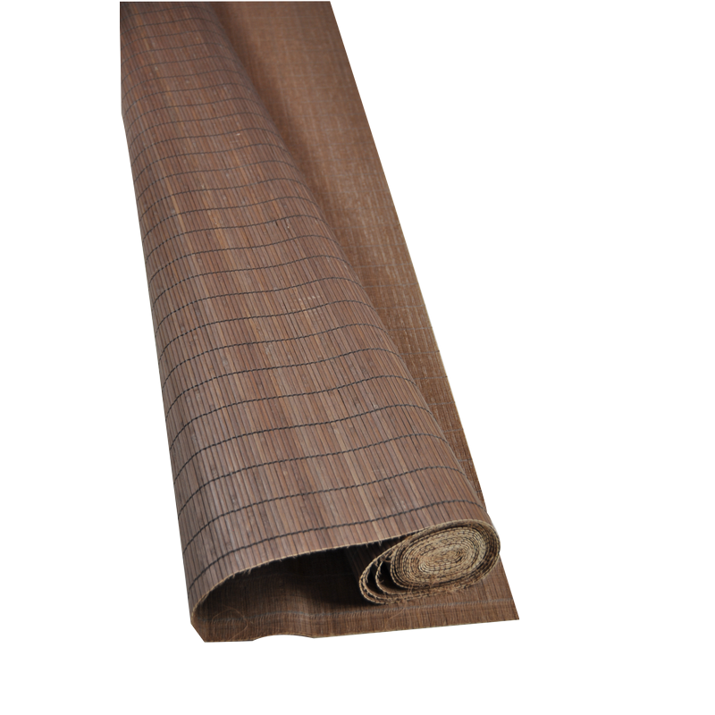 Tatami Bambou Wengé 4.5mm sur Tissu