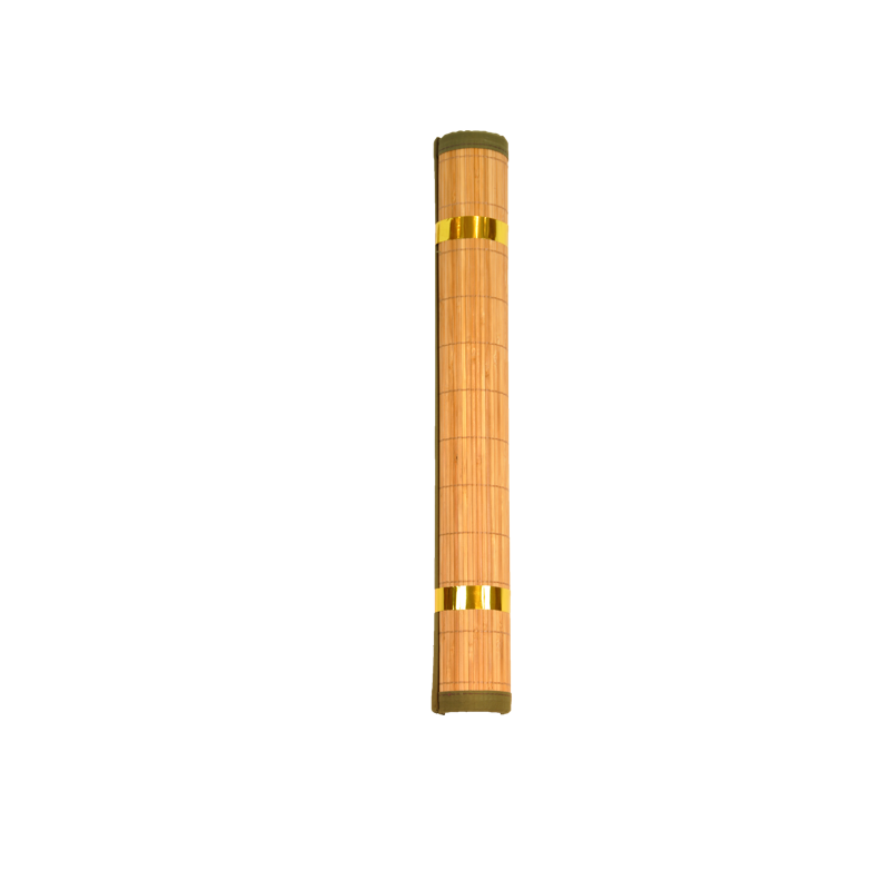 Carpet Bamboo mat Brown fringe 