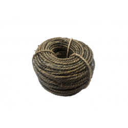 Cordon Végétal Torsadé  2.5/3mm Anthracite