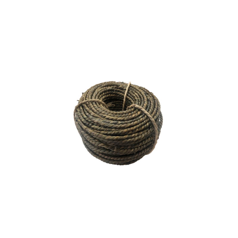 Cordon Végétal Torsadé  2.5/3mm Anthracite