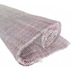 Bordeaux Diamond Raffia Rabane Langarana width 120cm