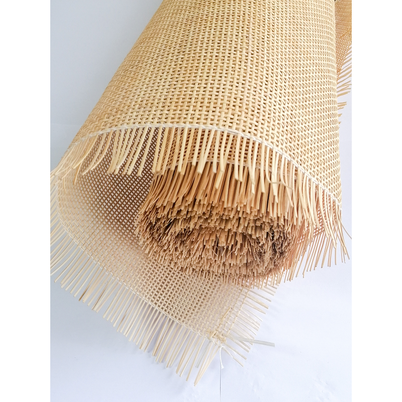 Square Mesh Open  Rattan cane Webbing 2x2.2mm Natural 