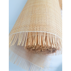 Square Mesh Open  Rattan cane Webbing 2x2.2mm Natural 