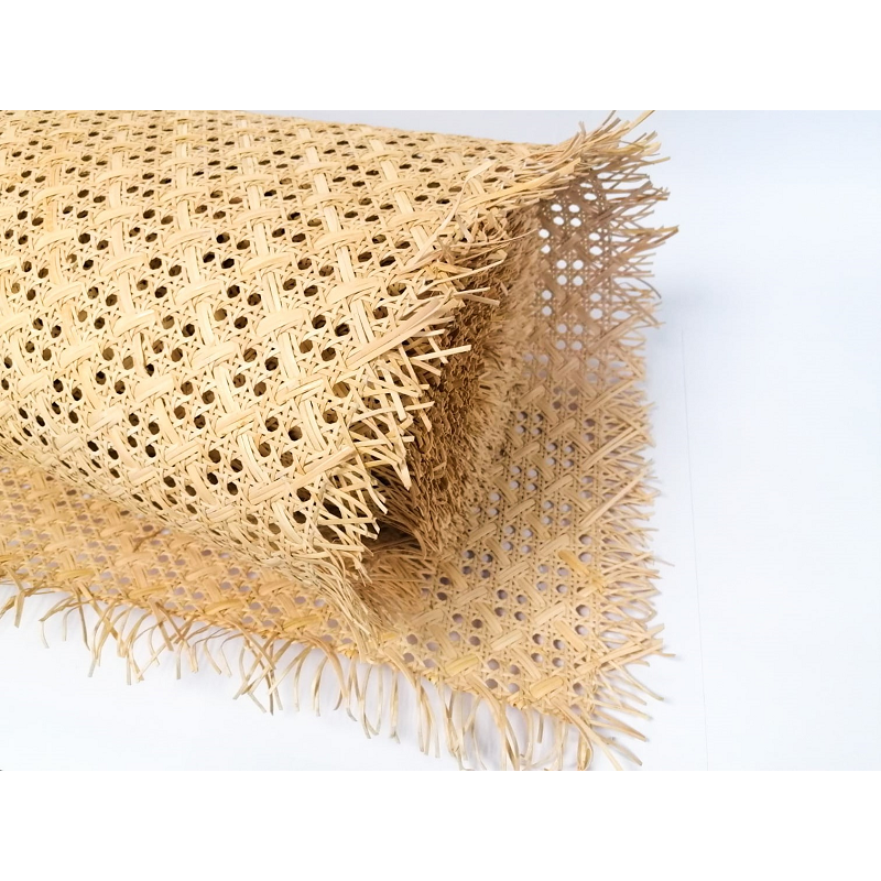 Cannage Rotin Français 1/2 Maille Naturel Croisé 1°Choix Cannage Rotin Français 1/2 Maille Naturel Croisé 1°Choix