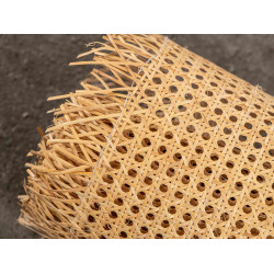 Cannage Français Rotin 1/2 Maille Naturel Weller 