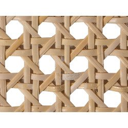 Cannage Français Rotin 1/2 Maille Naturel Weller 
