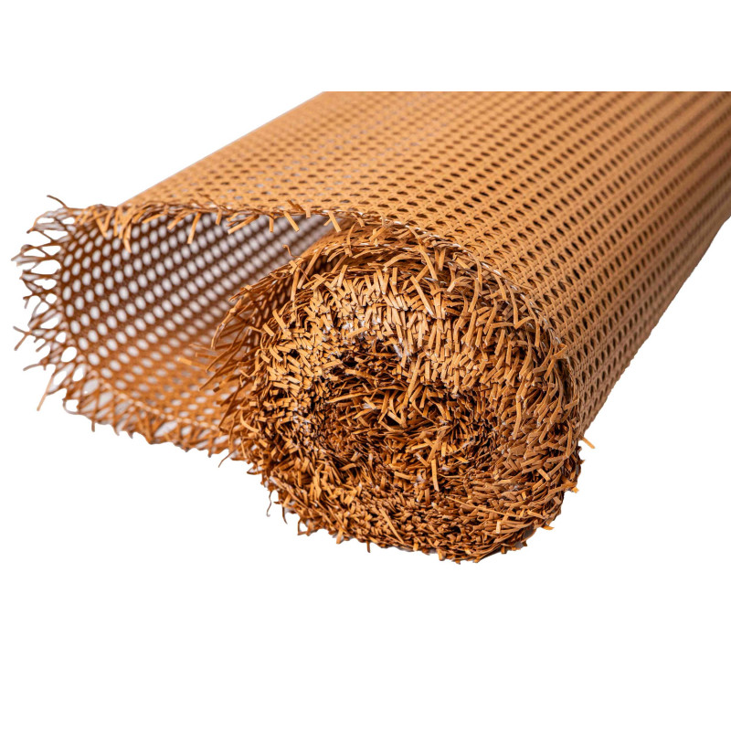 Cannage Francais Papier 1/2 Maille Sable Clair