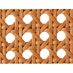 1/2 Mesh Paper Webbing Caramel