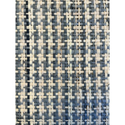 Rabane Raphia Langarana Gris Pied de Poules 