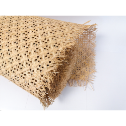 1/2 Mesh Cane Webbing Crossed Natural