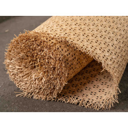 Cannage Rotin Français 1/2 Maille  Naturel Croisé 1°Choix 