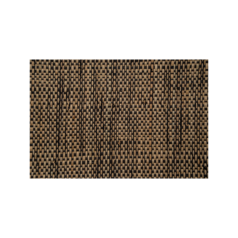 Natural & Charcoal fine Raffia weaving