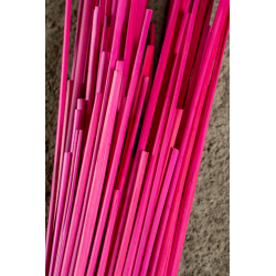 Fuschia Rye Straw 