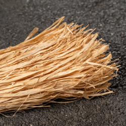 Raphia Naturel Coupé