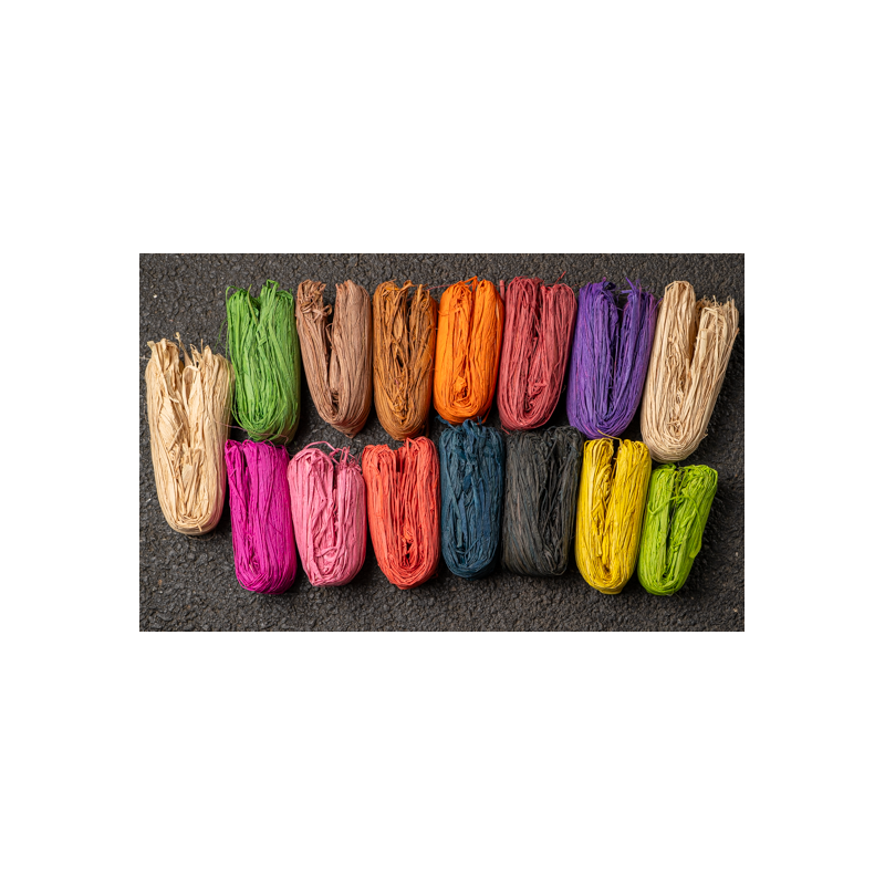 Kit Raphia 15 pelotes 50grs