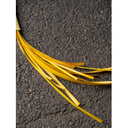 Yellow flaten Rye straw