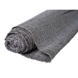 Rabane Raffia Langarana Black Cotton