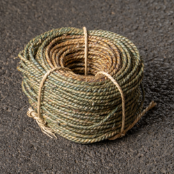 Cordon Végétal Torsadé  2.5/3mm Anthracite