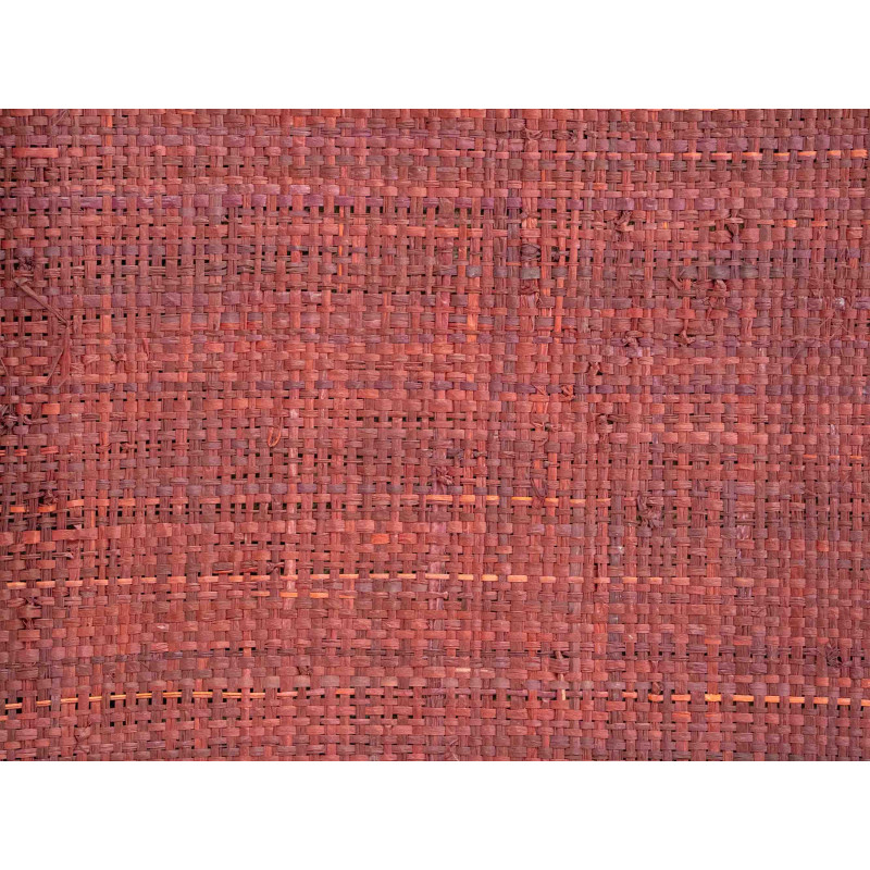 Tissage Raphia uni Maille Fine- Santal