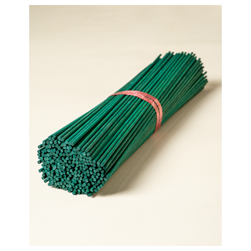 Tuteur en Bambou Refendu Vert 45cm 