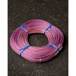 Fuschia flat oval core 