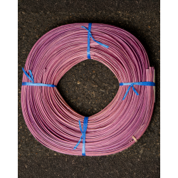Fuschia flat oval core 