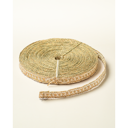 Flat Penjy Raffia braid for hats 10mm wide and 25m long