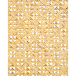 Cannage Rotin Français 1/2 Maille  Naturel Croisé 1°Choix 