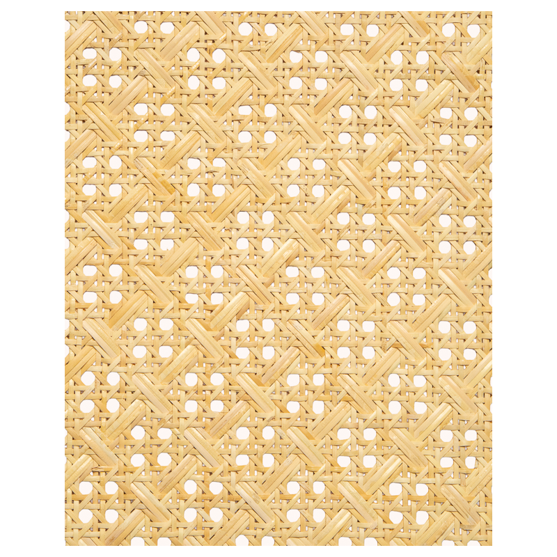 Cannage Rotin Français 1/2 Maille  Naturel Croisé 1°Choix 