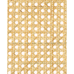 Cannage Français Rotin 1/2 Maille Wabi-sabi