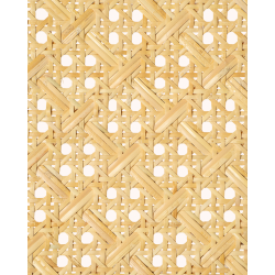 Cannage Rotin Français 1/2 Maille  Naturel Croisé 1°Choix 