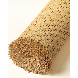 Cannage Rotin Français 1/2 Maille  Naturel Croisé 1°Choix 