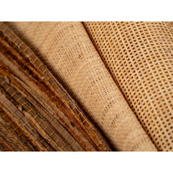 Tissage Ajouré  2x2.2mm Canne Rotin Naturel