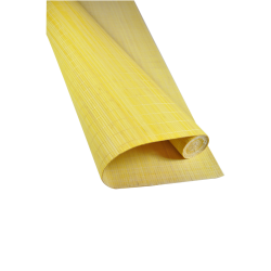 Bamboo mat 7mm Yellow color 