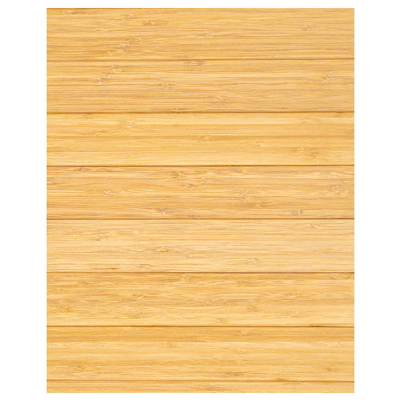 Natte Bambou Latte Droite 50mm Fumée sur Tissu
