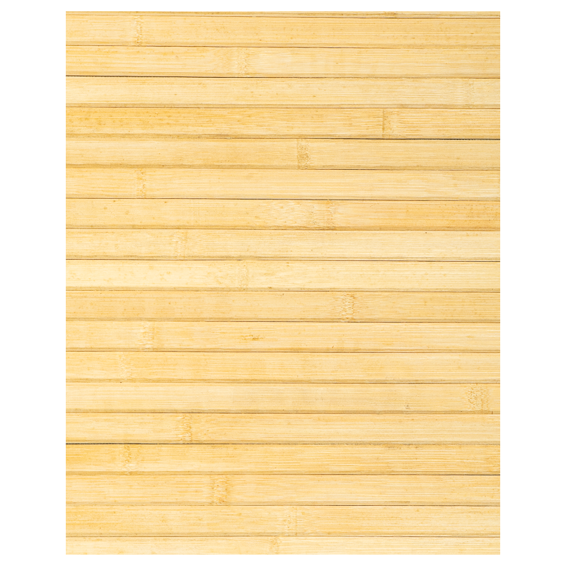 Natte Bambou 20mm Latte Droite sur Tissu