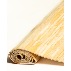 Natte Bambou 20mm Latte Coupée sur Tissu