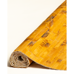 Tissage Bambou Latte  Marron Tigré