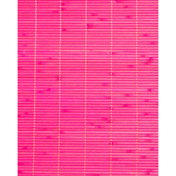 Tatami Bambou Fuschia 4.5mm sur Tissu 