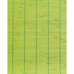 Tatami Bambou Vert Anis  4.5mm sur Tissu