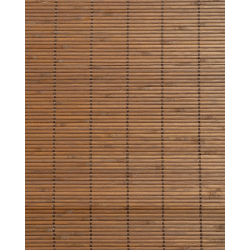 Wengé Tatami Bamboo mat 4.5 mm Glued on textile