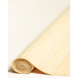 Natte Bambou 7mm sur Tissu