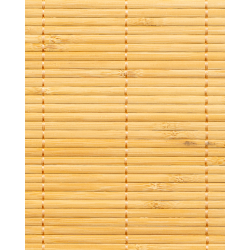 Tatami Bambou Fumé  4.5mm sur Tissu 