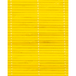 Tatami Bambou Jaune 4.5mm sur Tissu