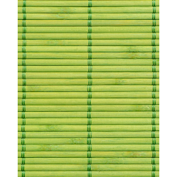 Tatami Bambou Vert Anis  4.5mm sur Tissu