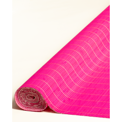 Tatami Bambou Fuschia 4.5mm sur Tissu 
