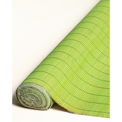 Tatami Bambou Vert Anis  4.5mm sur Tissu