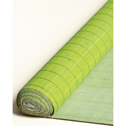 Tatami Bambou Vert Anis  4.5mm sur Tissu